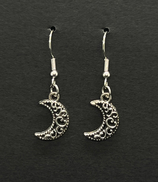 Moon earrings